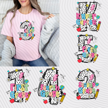 Retro Grade Level T-Shirt *Back to School Sale*